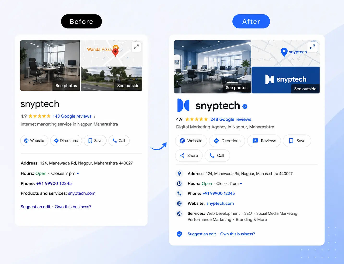 Why Choose snyptech for Local SEO Services in Nagpur?